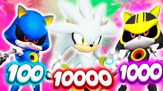 Купил Аккаунты за 100, 1000 и 10000 Рублей в Sonic Speed Simulator! Соник Спид Симулятор Roblox #2