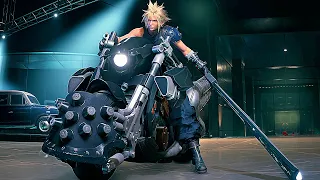 Final Fantasy 7 Remake - Cloud Fenrir Cutscene (FF7 Remake) 2020