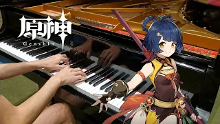 [Piano] Rainbow at Summit - Genshin Impact 2.1 Version Trailer ending theme piano arrangement