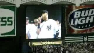 Derek Jeter's Farewell to Yankee Stadium