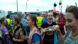 Indradyumna Swami Chants Hare Krishna on Polish Woodstock 2017 Ratha yatra 2