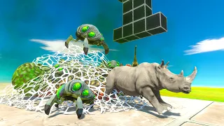 Who Can Cross on Xenoverm Test? - Animal Revolt Battle Simulator