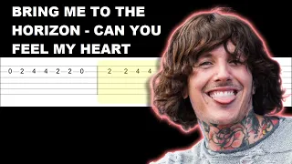 Bring Me The Horizon - Can You Feel My Heart (Easy Guitar Tabs Tutorial)