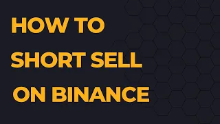 How to short sell on Binance futures// make money when market is falling