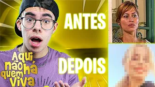 ANTES E DEPOIS DOS ATORES DE AQUI NÃO HÁ QUEM VIVA!!!