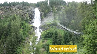 Wanderlust 🏕️ Breathtaking Stuibenfall LONG [no music] Umhausen Ötztal Austria Österreich Alpen