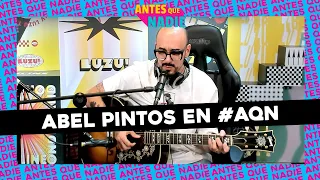 #ANTESQUENADIE | ABEL PINTOS: "YO LO ÚNICO QUE QUERÍA ERA CANTAR EL DÍA ENTERO" Y NOSTALGIA HSM