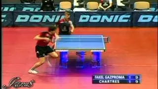 2011/2012 ECL [Orenburg-Chartres] OVTCHAROV Dimitrij - GERELL Par [Full Match|Short Form]