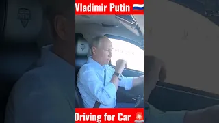 Vladimir Putin drive car 🇷🇺🚗🚨 VladimirPutin president 🇷🇺 Putin president driving 🇷🇺💪 Putin