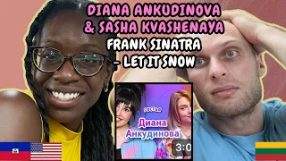 Diana Ankudinova, Sasha Kvashenaya - Let It Snow (and more) Reaction | FIRST TIME HEARING