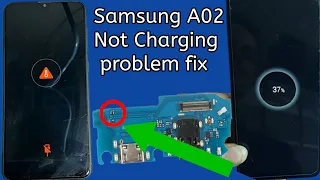 Samsung A02 Charging problem fix