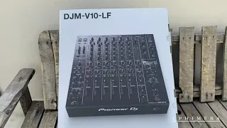 Mixer Pioneer DJM V10 LF | Unboxing with Andres Koller | by @EPHIMERATulum