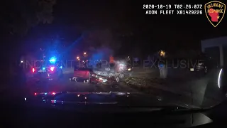 Dash Cam: Milwaukee Police Pursuit on October 18, 2020