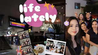 LIFE LATELY • Short Clips from SG, After Work Shizz, & Catching Up with College Friends (raw vlog)