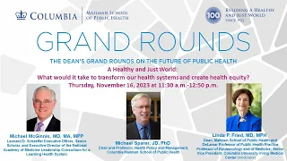 A Healthy and Just World: What would it take to transform our health systems?