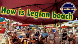 HOW IS LEGIAN BEACH || Exploring Legian Beach Bar Bali