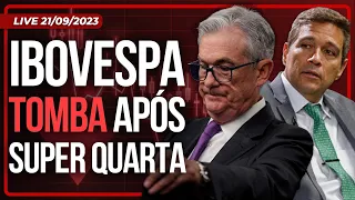 IBOVESPA DERRETE APÓS FED E COPOM | ARRECADAÇÃO RECUA NOVAMENTE | ITAÚSA (ITSA4) E O FIM DO JCP