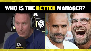 Who's the better manager Man City's Pep Guardiola or Liverpool's Jurgen Klopp?