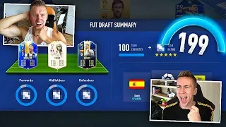 199 RATED!! FIFA 19 FUT DRAFT vs MINIMINTER!