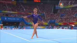 Shawn Johnson (USA) FX EF Beijing 2008