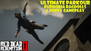 Red Dead Redemption 2 Ultimate Parkour - Euphoria Ragdolls - Clear Deadeye & Funny Gameplay