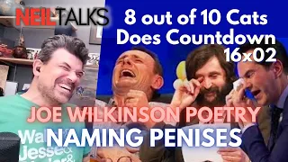 Reaction to Joe Wilkinson's "Naming People's Penises" and the rest of Cats Does Countdown Ep.16x02