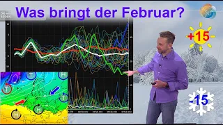 Was bringt der Februar? Kommt noch mal Winter oder bricht schon der Frühling herein? Wieder Patt!