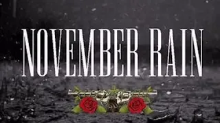 ☔💋💋💋☔November rain ☔🎤☔ Guns and Roses, karaoke duet☔ 💋💋💋☔