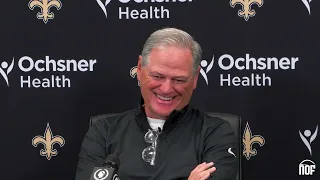 Saints GM Mickey Loomis on the team's plan with pick 14 and more