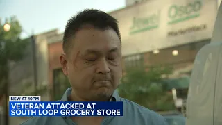 Veteran attacked by large group at South Loop Jewel Osco