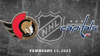 NHL Senators vs Capitals | Feb.13, 2022