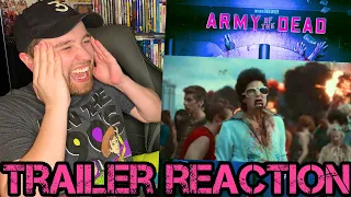 Army of the Dead Official Teaser Trailer REACTION | Netflix