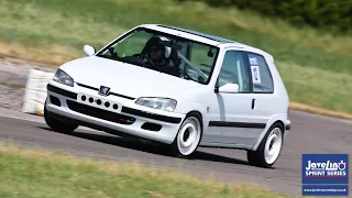 Javelin Trackdays Sprint Series - Blyton Park Eastern R3 - Peugeot 106 25/06/2023