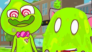 THE SLIME MONSTER! | Talking Tom Heroes | Cartoons for Kids | WildBrain Kids