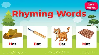 Rhyming Words for Kids | What are Rhyming Words? | Kindergarten