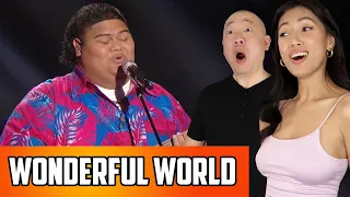Iam Tongi- What A Wonderful World Reaction | He Would Make IZ Proud Singing This On American Idol