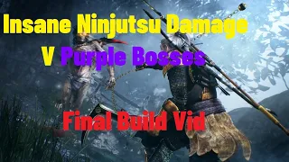 Nioh 2: The final build (No Returning to Ninjutsu)