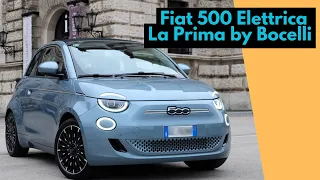 Fiat 500 Elettrica La Prima by Bocelli