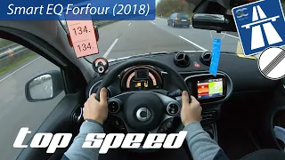 Smart EQ Forfour (2018) - Autobahn Top Speed / Acceleration / Test Drive POV