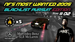 NFS MW 2005 – Blacklist #02 Extreme Pursuit – MERCEDES SLR MCLAREN [8k60FPS]