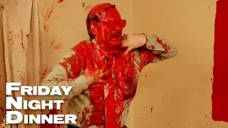 Jim's Paint Incident | Friday Night Dinner