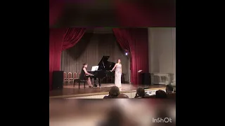 М. Красев - Ария Дуни из оп. "Морозко" Марина Лукашок (сопрано), Анна Киселева (фортепиано)