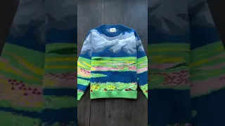 I made a sweater inspired by Howl's Moving Castle