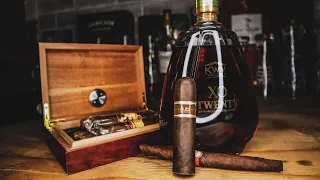 Nub cigar and KWV Cognac