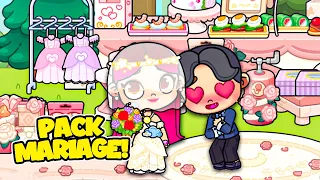 MON MARIAGE SUR AVATAR WORLD AVEC LE PACK WEDDING!