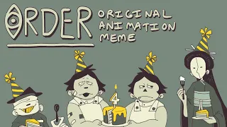 ORDER - original animation meme (happy birthday little nightmares! 👁️)