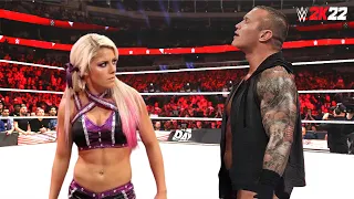 Alexa Bliss vs Randy Orton