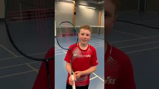 Yonex Four String Sweet Spot Badminton Racket Drill and Trick #shorts