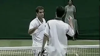 Pete Sampras vs Tim Henman 1999 Wimbledon SF Highlights