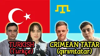 Similarities Between Turkish and Crimean Tatar